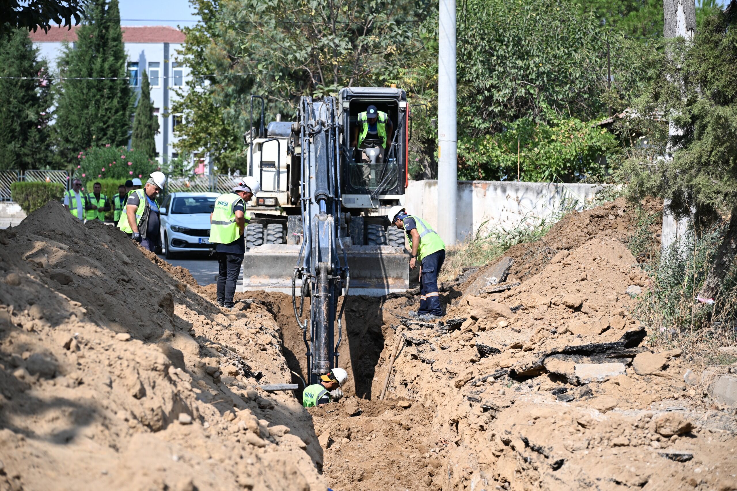 Alaşehir Baklacı’da Taşkın Sona Eriyor Maski̇’den 1.2 Kilometrelik Altyapı (4)