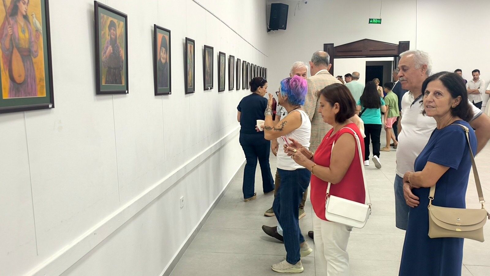 “Anadolu'da Kadın Başları” Resim Sergisi (5)