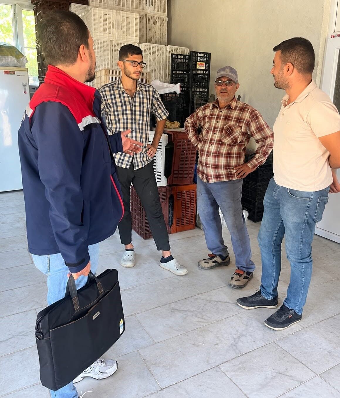 Aydın Incirinde Bozdoğan’da Saha Denetimi (2)