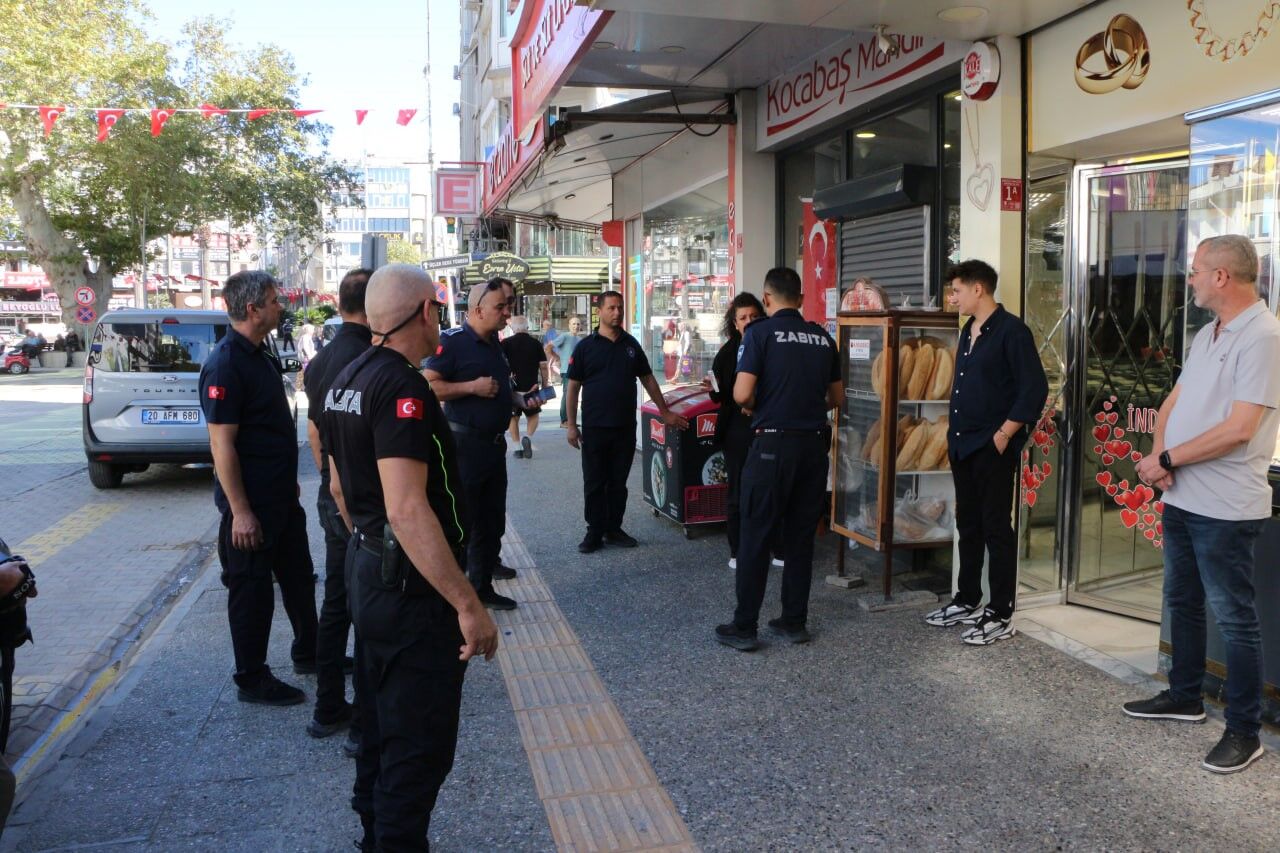 Edremit’te Kaldırım Işgallerine Yönelik Denetim