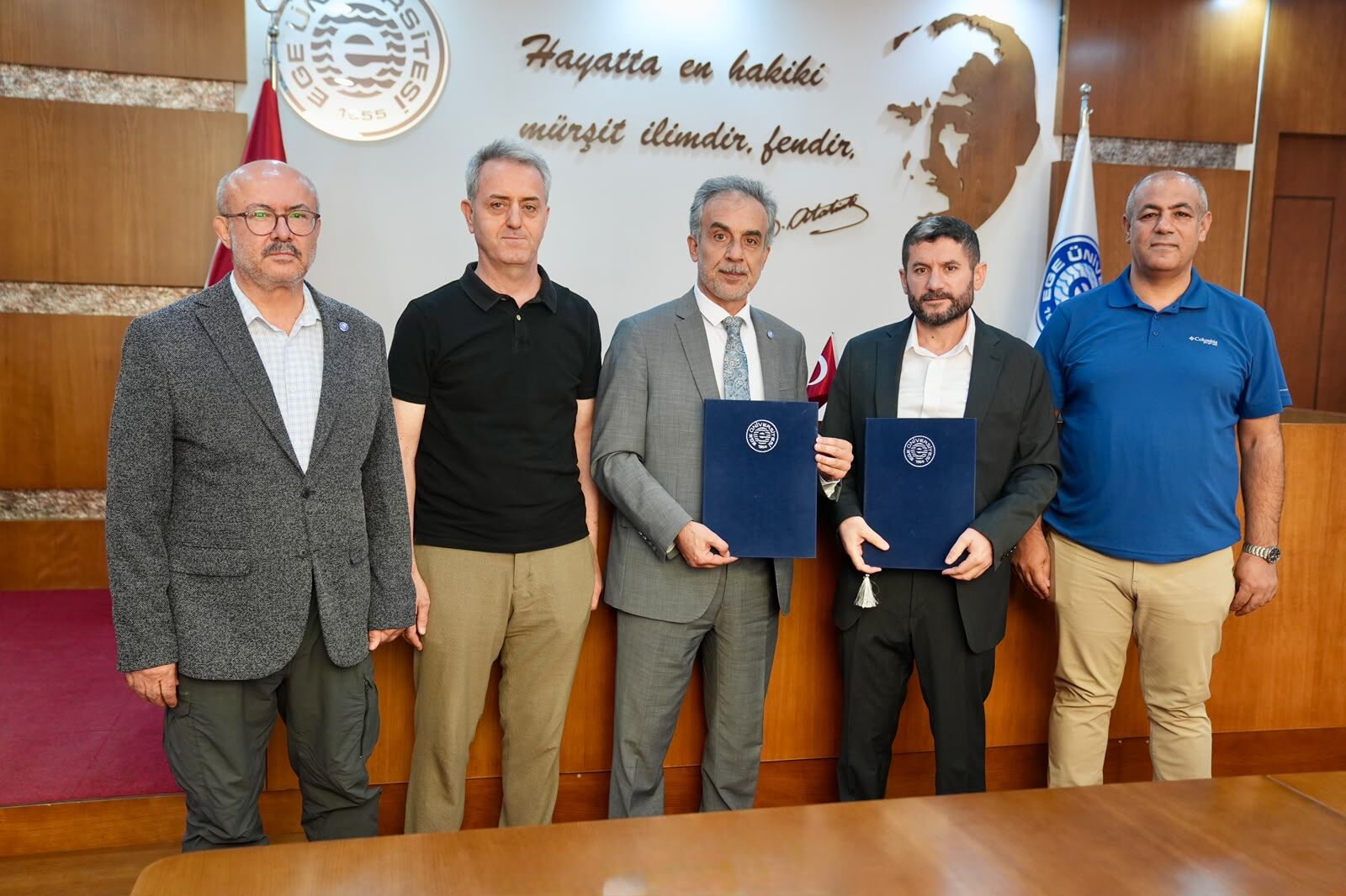 ++Ege Üniversitesi Ve Ege Tat Arasında Çok Amaçlı Iş Birliği Protokolü Imzalandı (2)