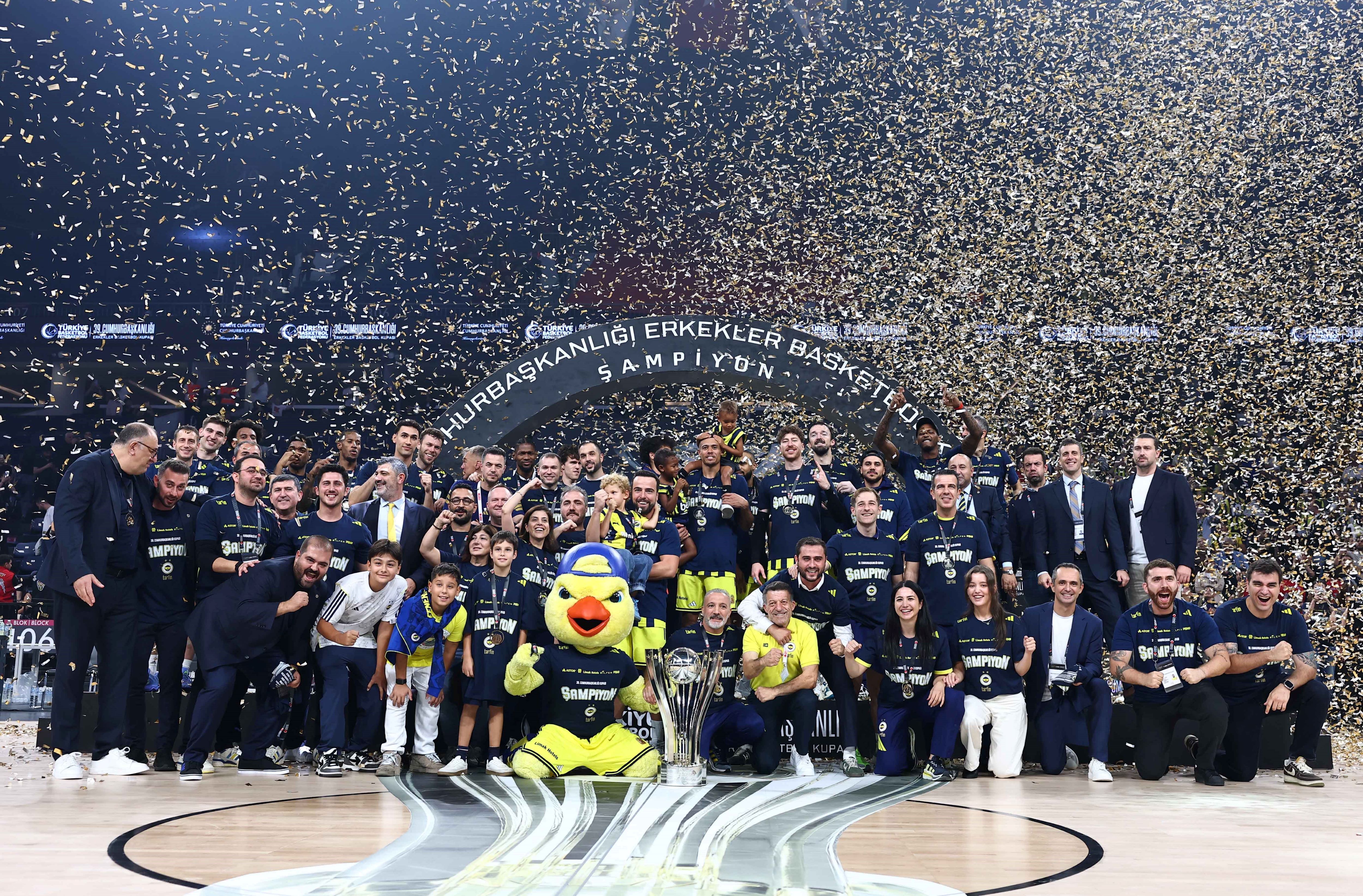 Fenerbahçe, Cumhurbaşkanlığı Kupası'nı 9. Kez Kazandı (3)