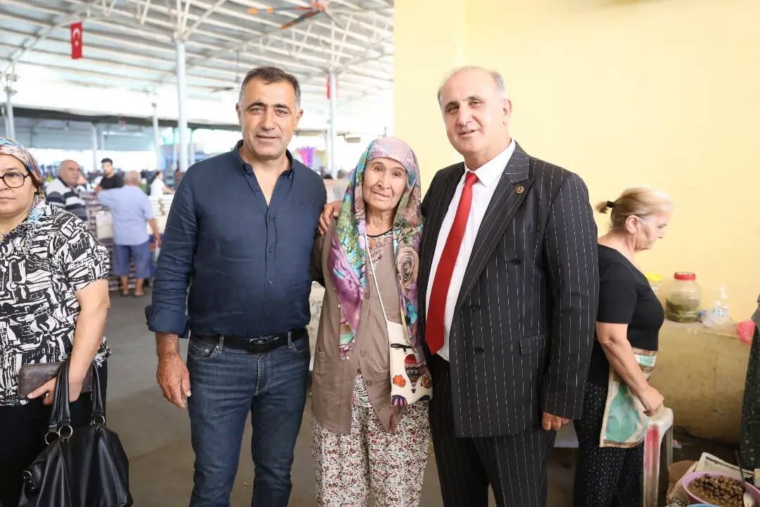 İncirliova’da Başkan Kaya’dan Pazar Ziyareti (2)