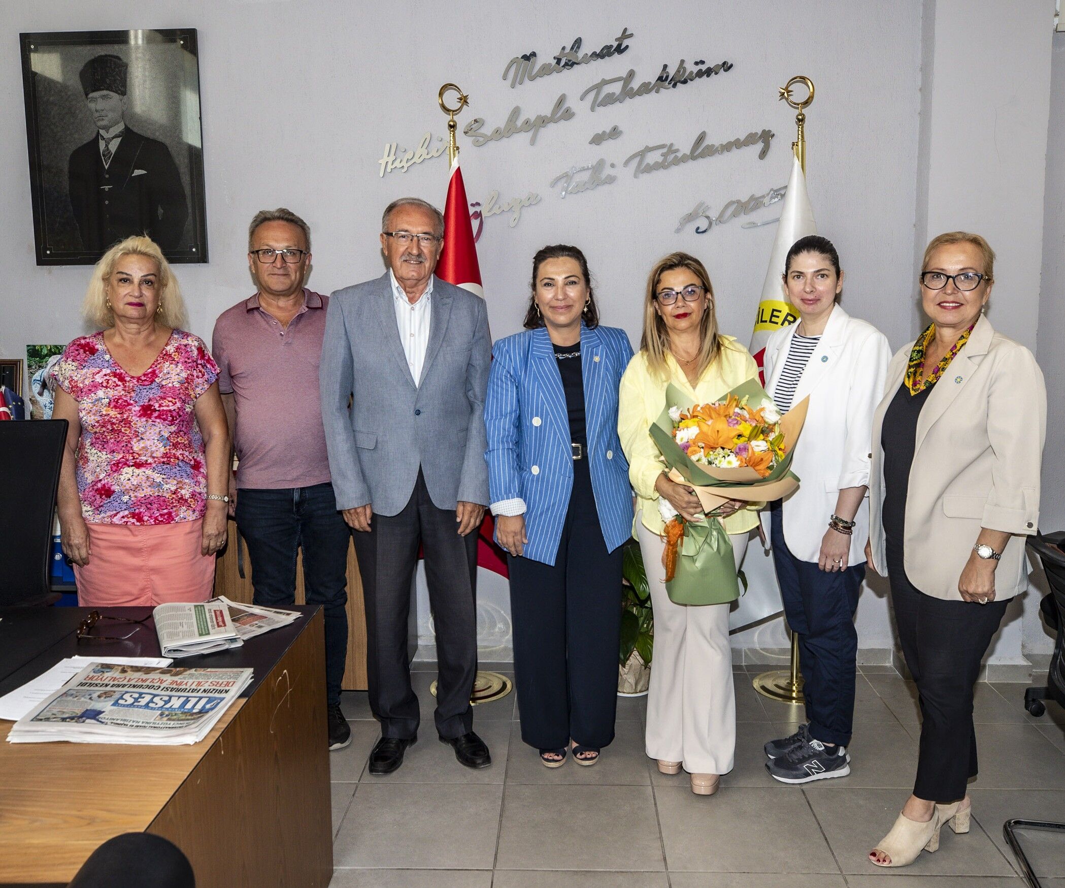 İyi̇ Parti̇ İzmi̇r İl Başkani Ülkü Doğan’dan İgc’ye Zi̇yaret (2)