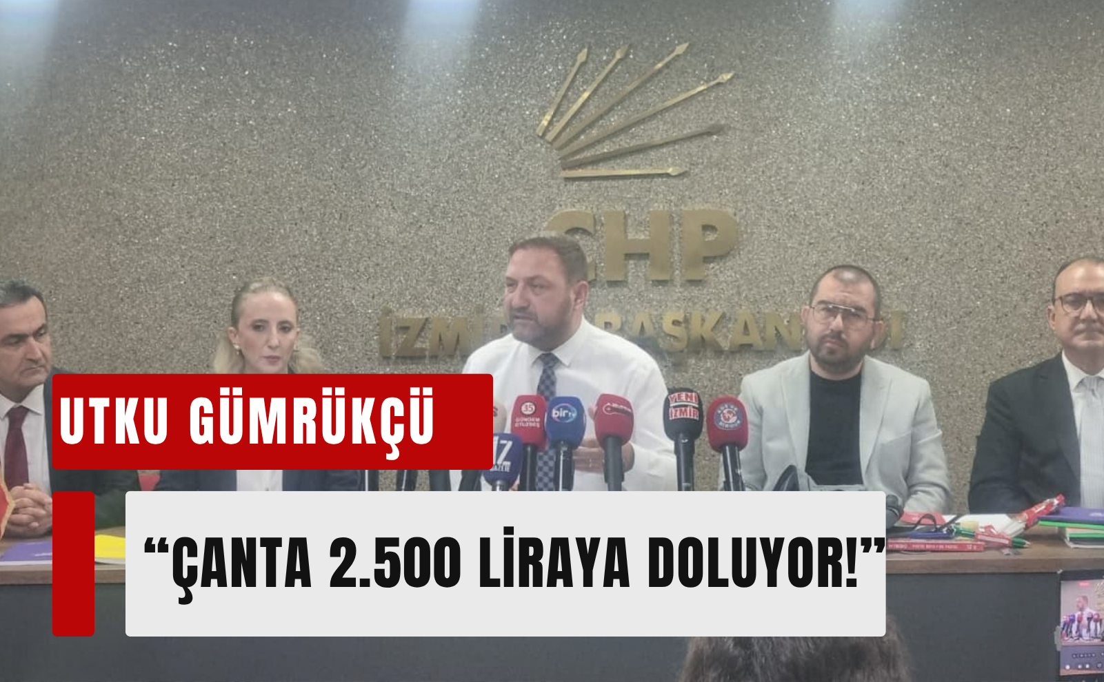 CHP İzmir İl Başkanı Utku Gümrükçü’den sert eğitim tepkisi