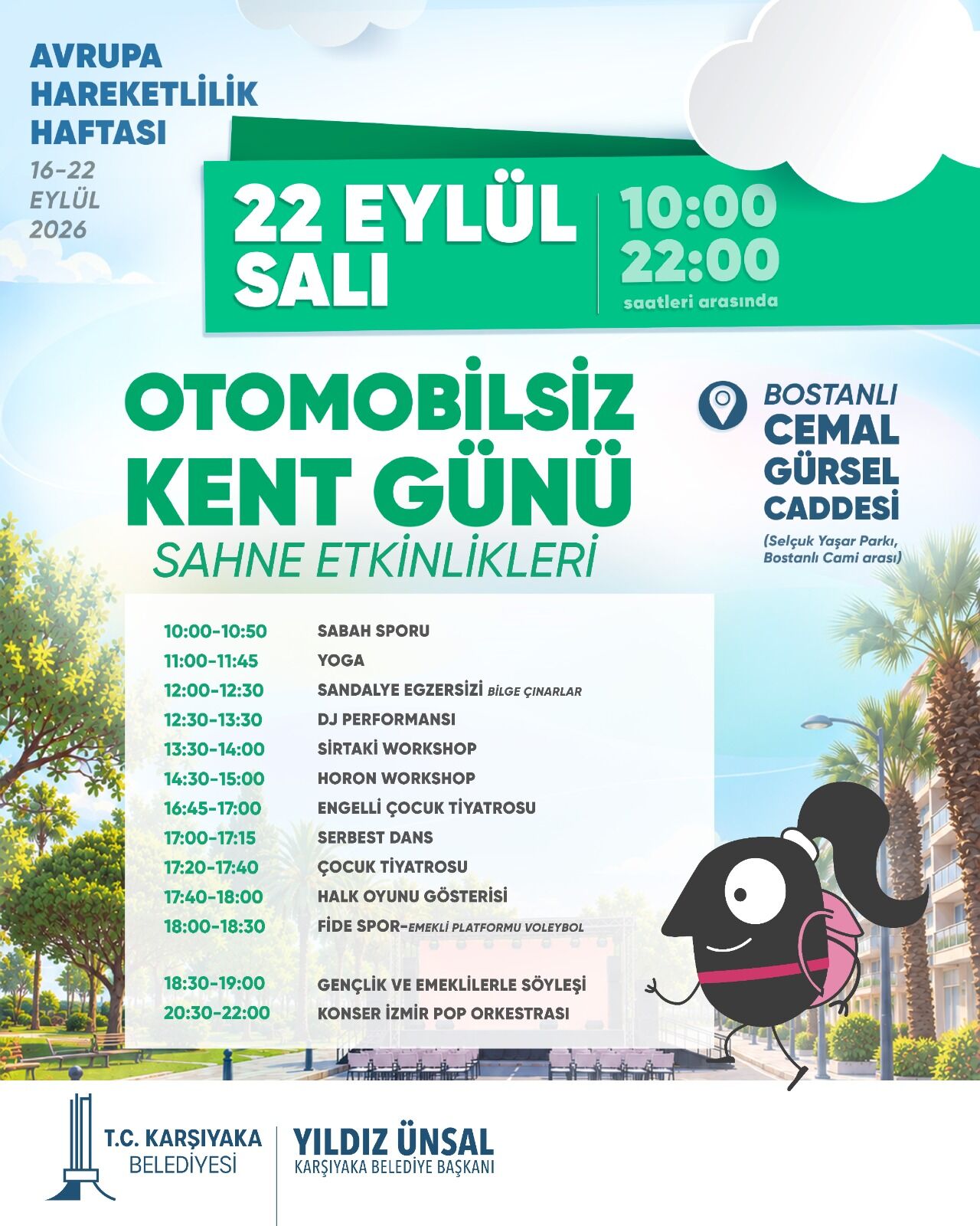 Spot Cemal Gürsel Caddesi’nin Bir Bölümü 22 Eylül’de Araç Trafiğine Kapatılacak (2)