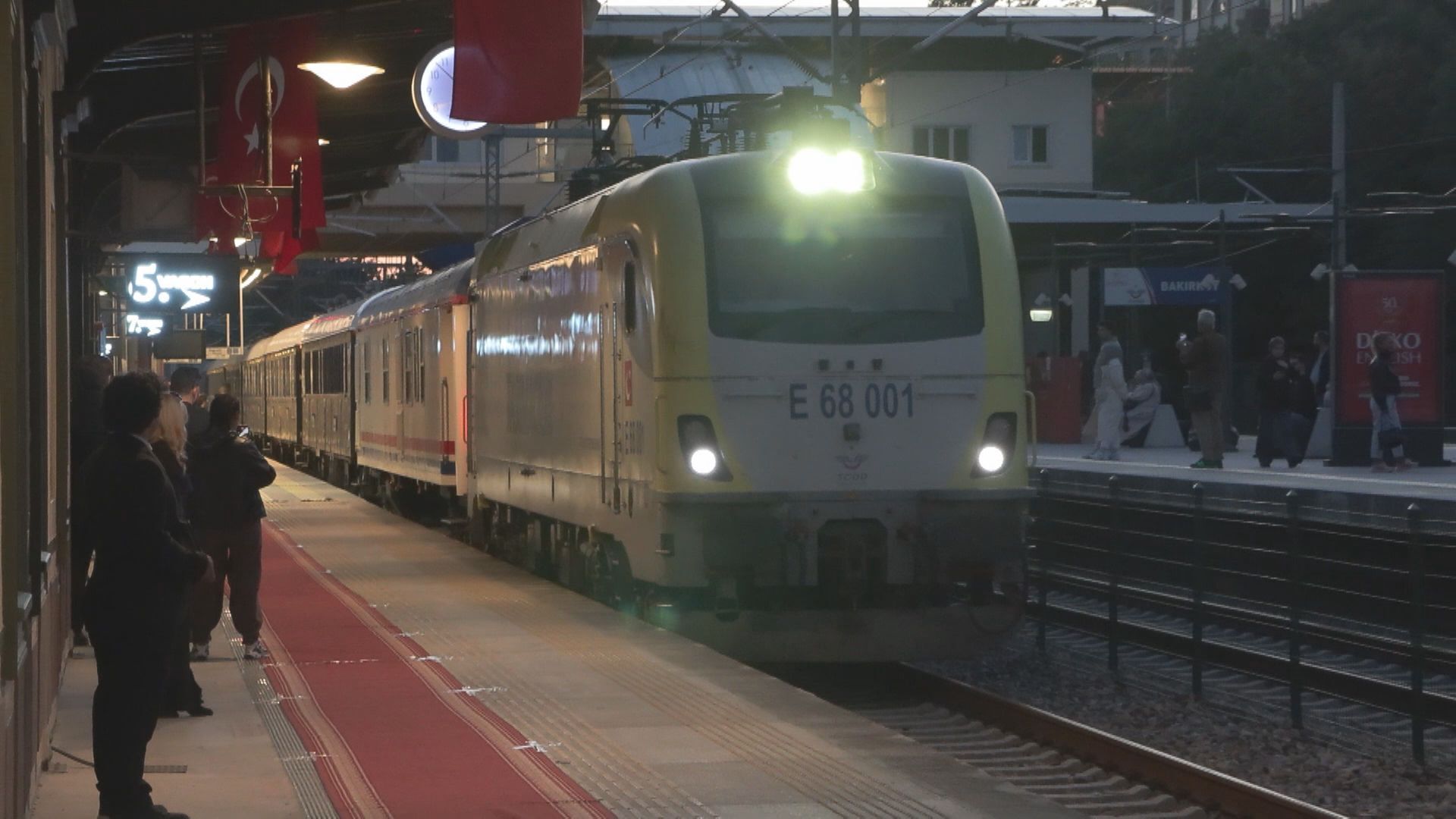 Tarihi Orient Express İstanbul’a Ulaştı