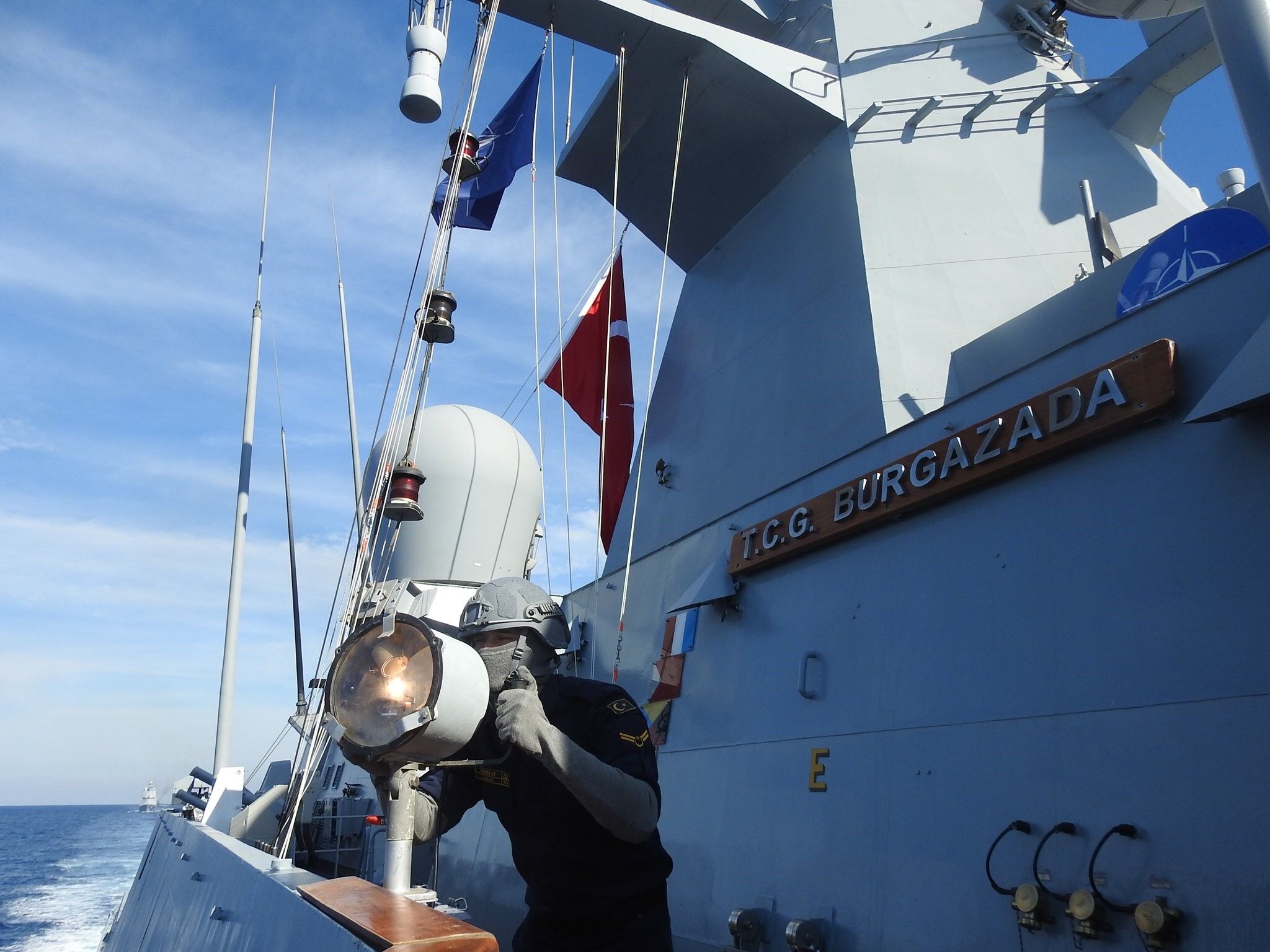 Tcg Burgazada, Nato Tatbikatında Görev Alıyor