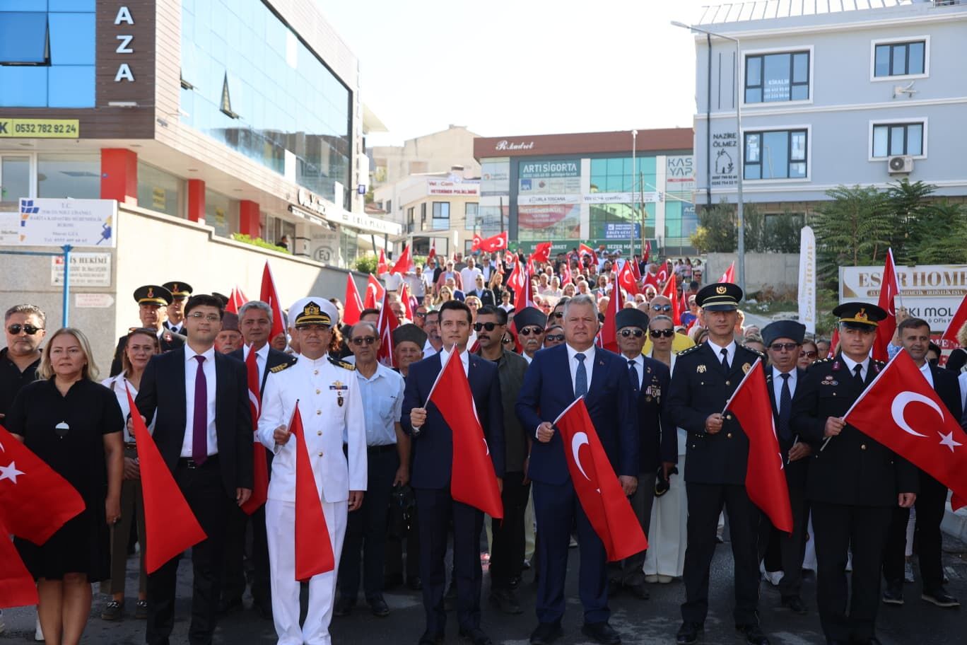 Urla’nin Kurtuluşunun 104. Yil Dönümü Törenle Kutlandi (4)