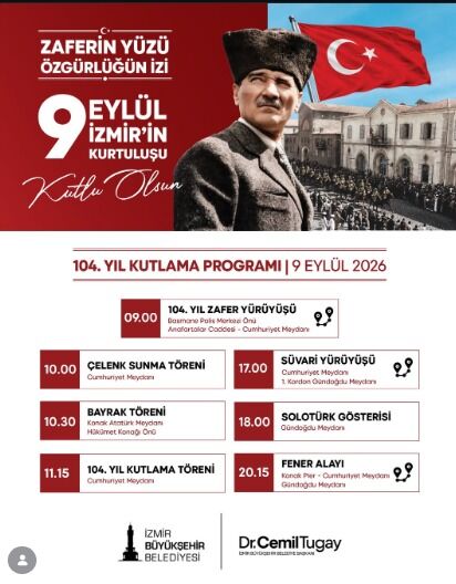 kutlama programı belli oldu