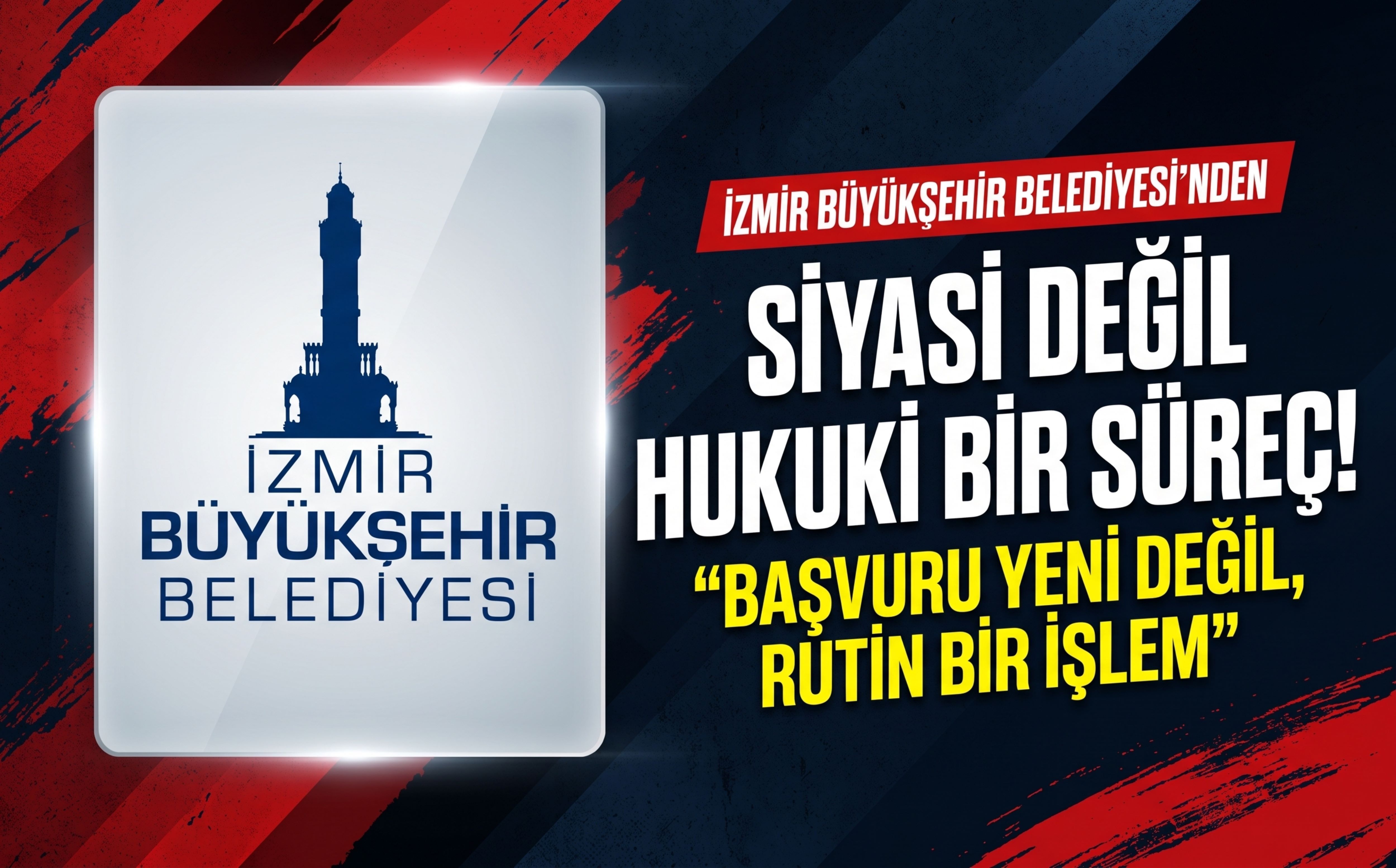 İzmir Büyükşehir Belediyesi’nden dava açıklaması