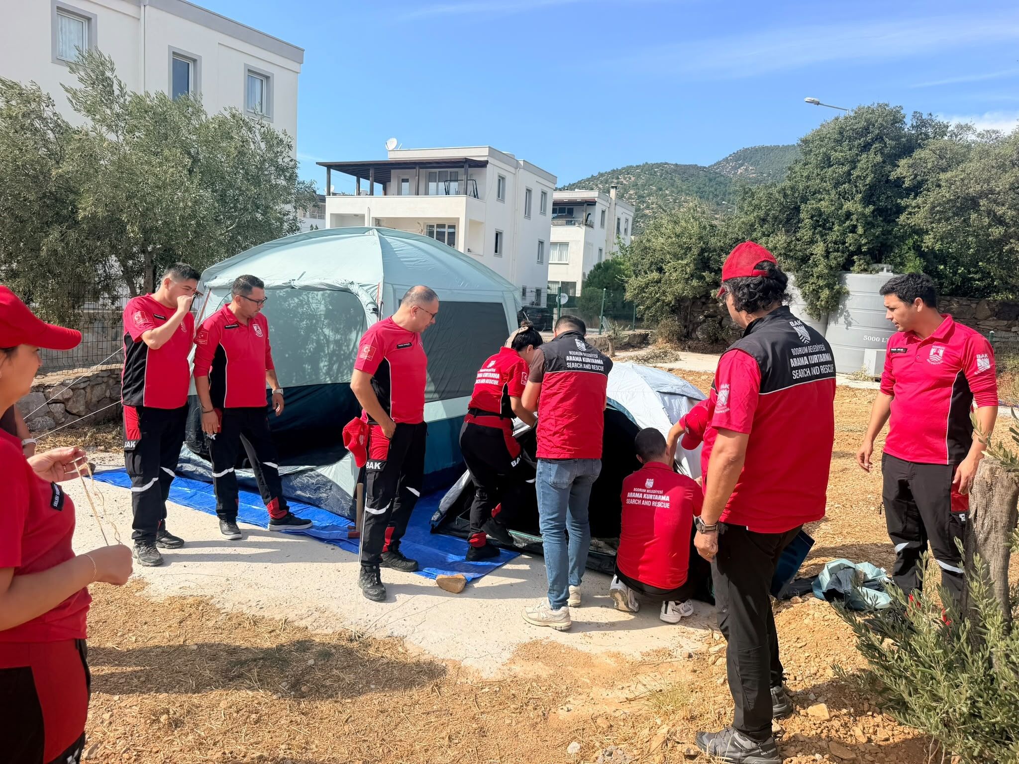 Afet farkındalığı için Turgutreis’te etkinlik