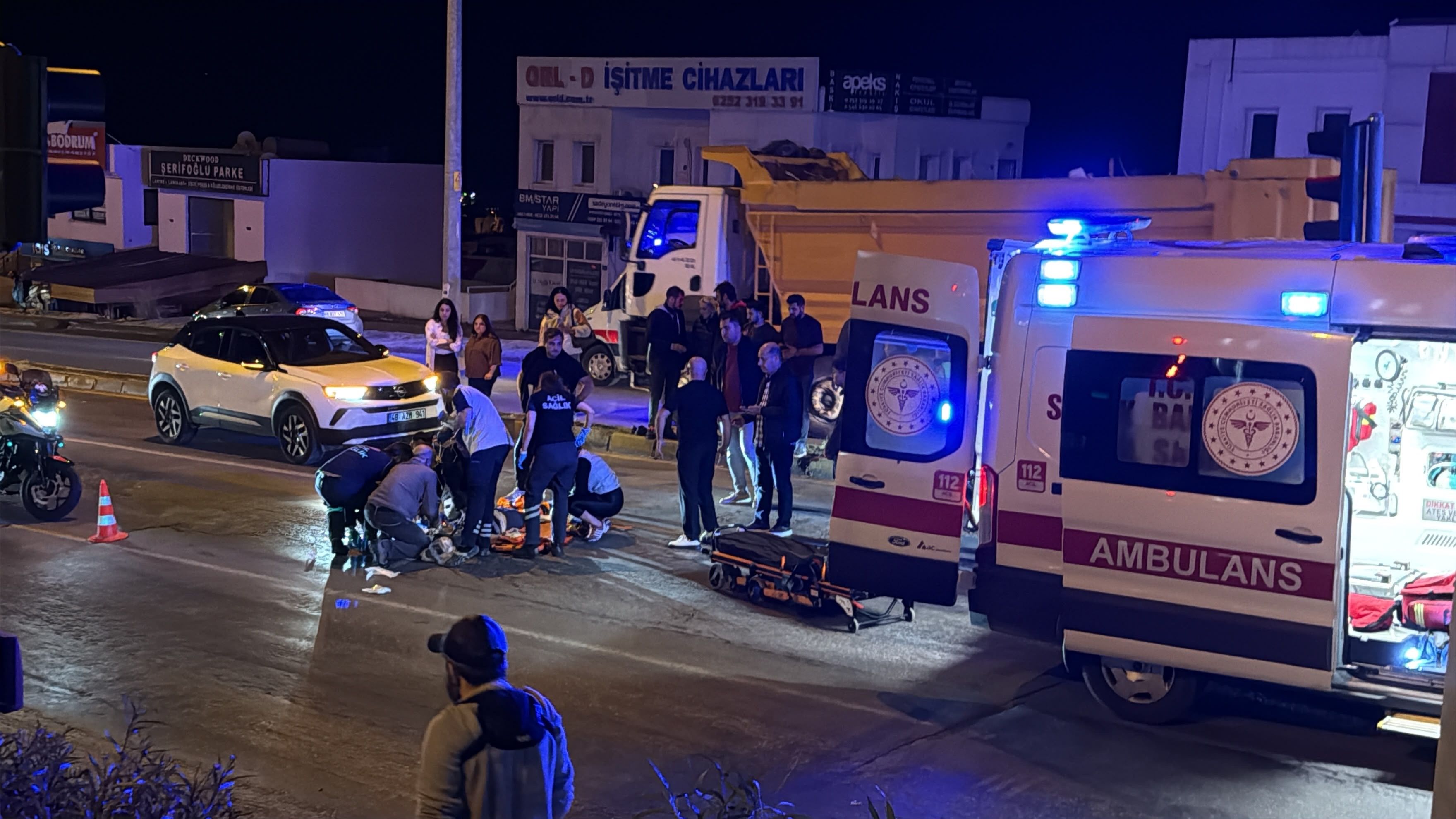 Bodrum’da Motosikletin Çarptığı 79 Yaşındaki Kadın Hayatını Kaybetti