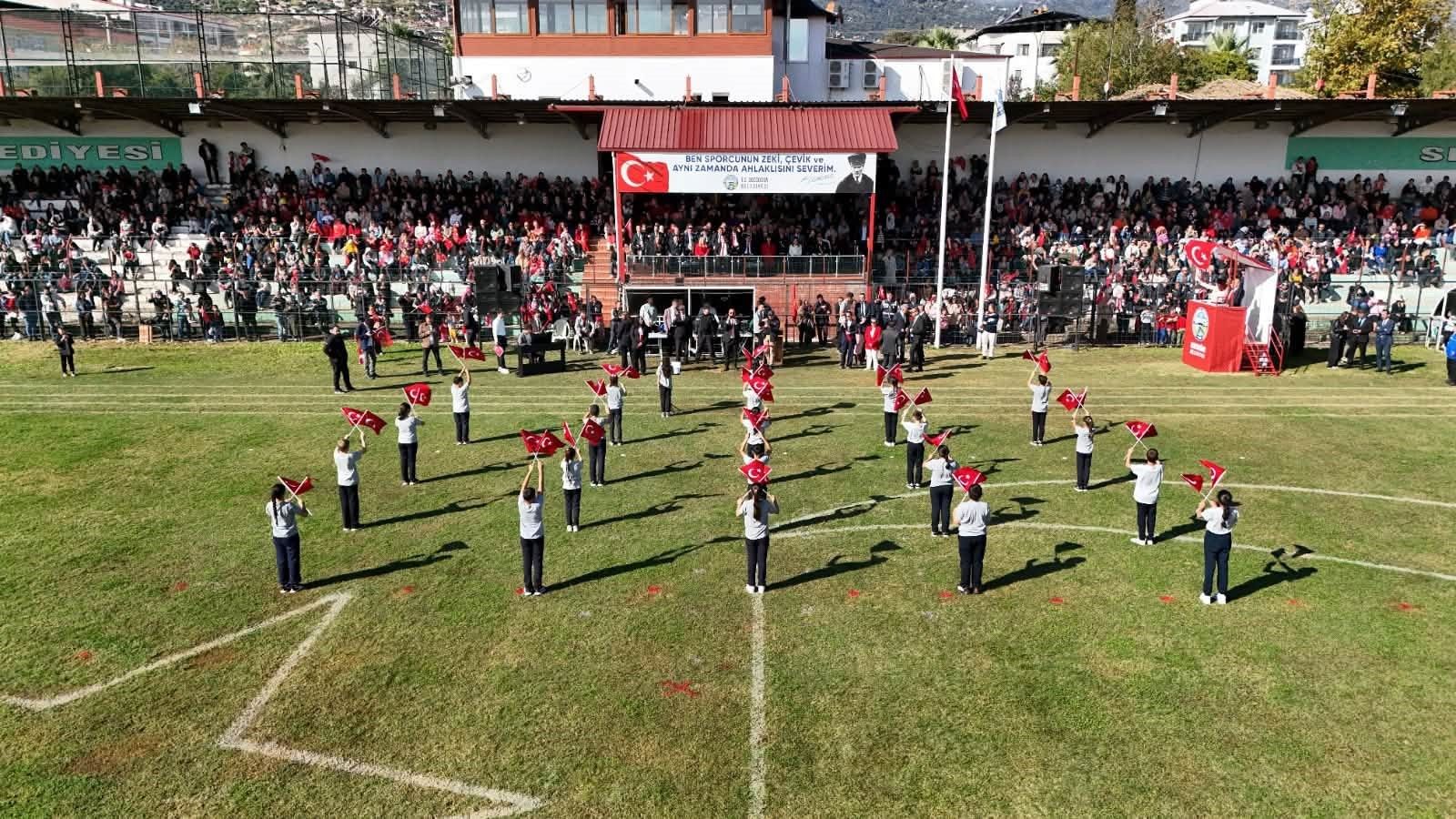 Bozdoğan’da Cumhuriyet Coşkusu Kaymakam Sözen’den Fırsat Eşitliği Vurgusu