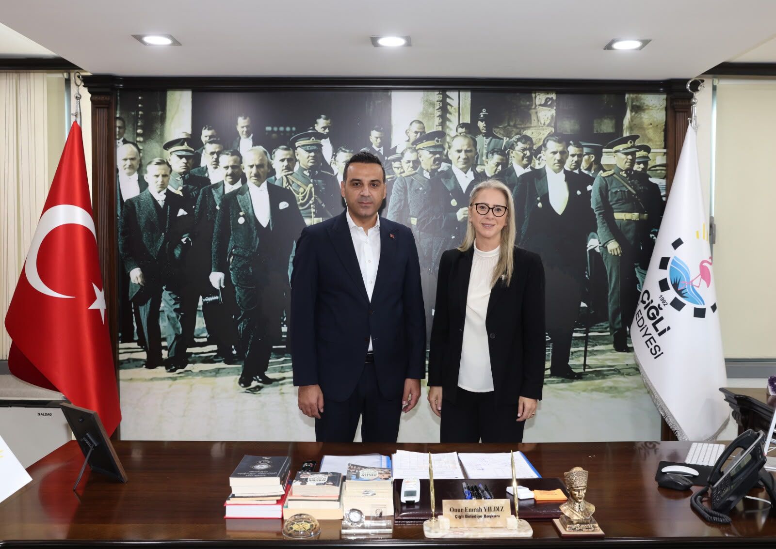 Çiğli’de yeni dönem: Çankırı’dan Yıldız’a ziyaret!