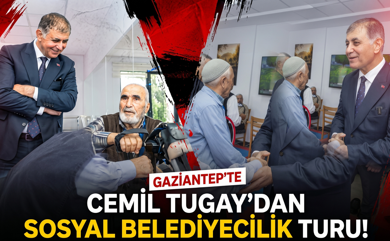 Cemil Tugay’dan Gaziantep’te sosyal belediyecilik turu!