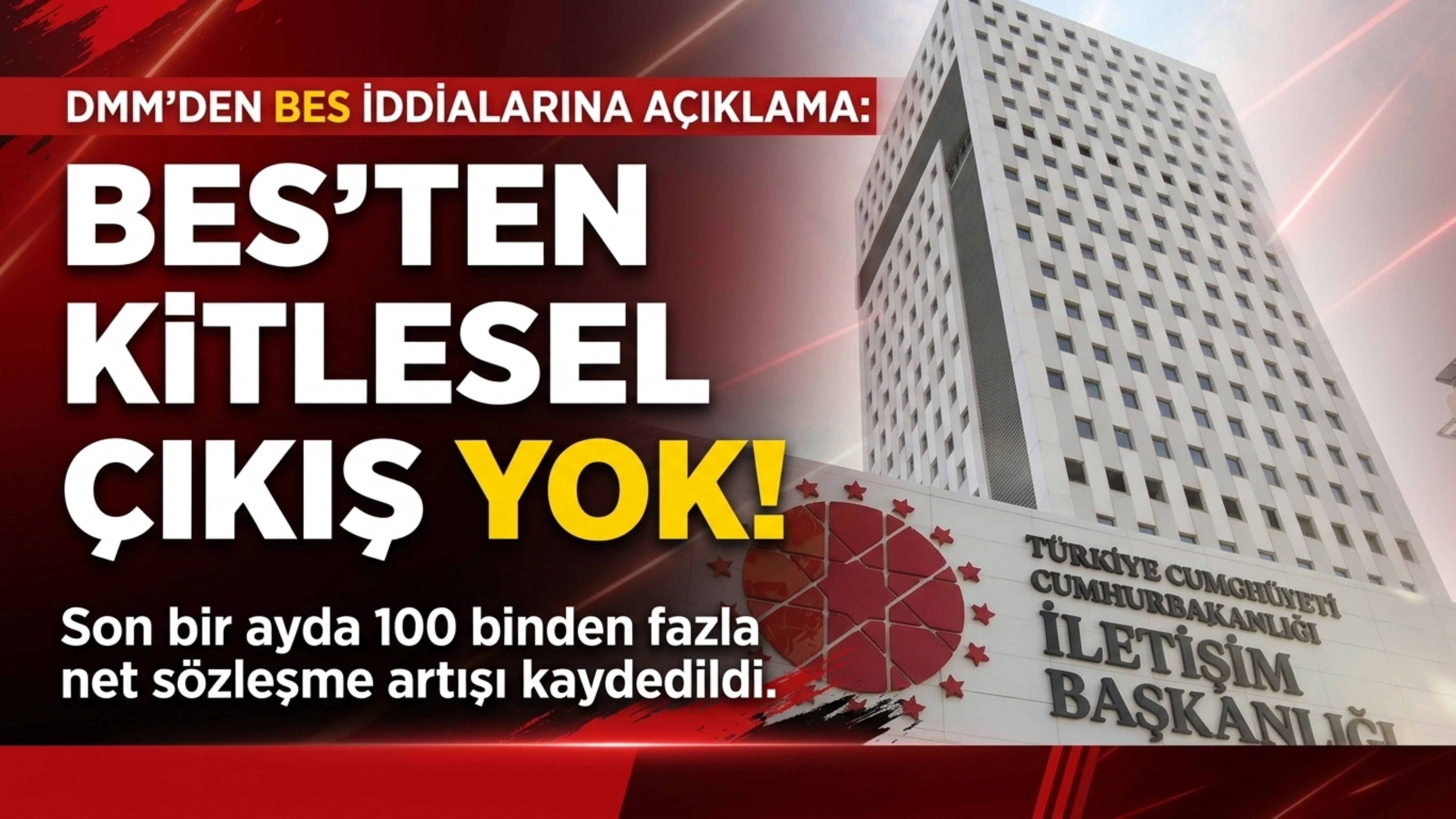 DMM’den BES iddialarına açıklama