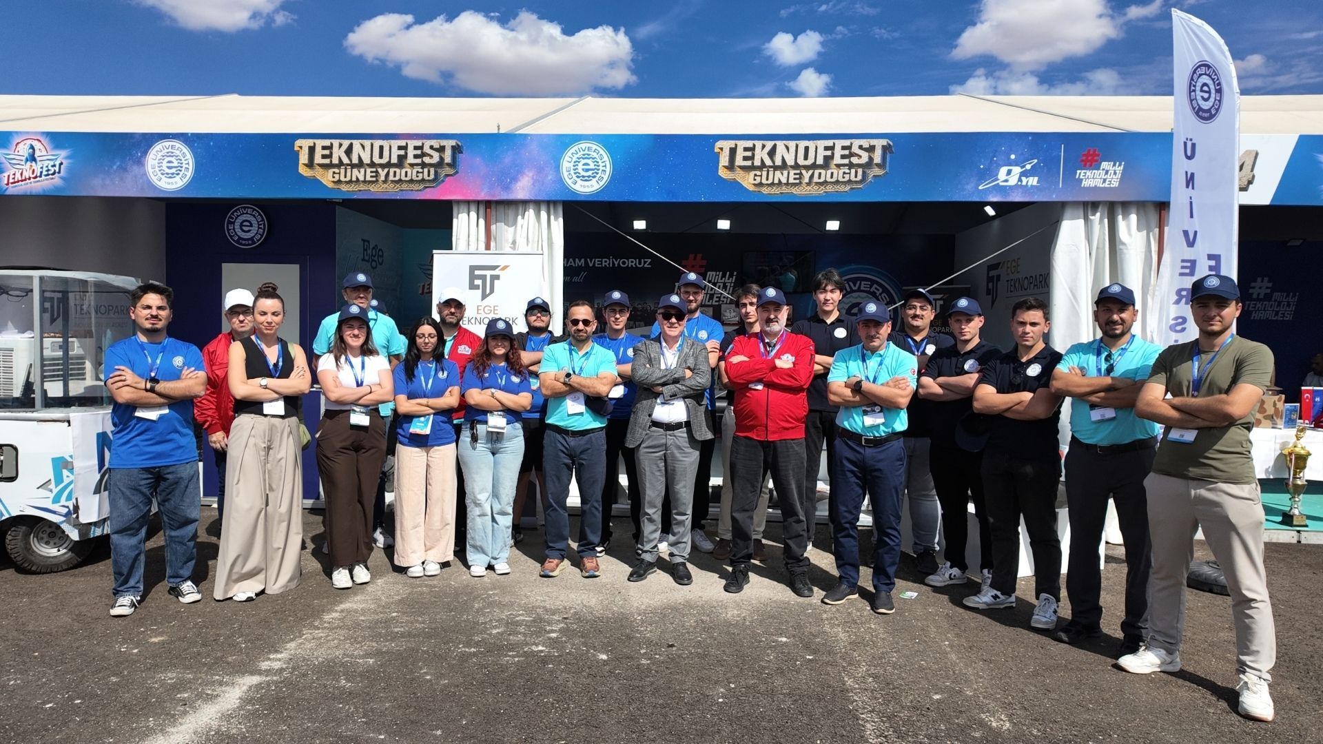 Ege Üniversitesi TEKNOFEST 2026’da projeleriyle yer aldı