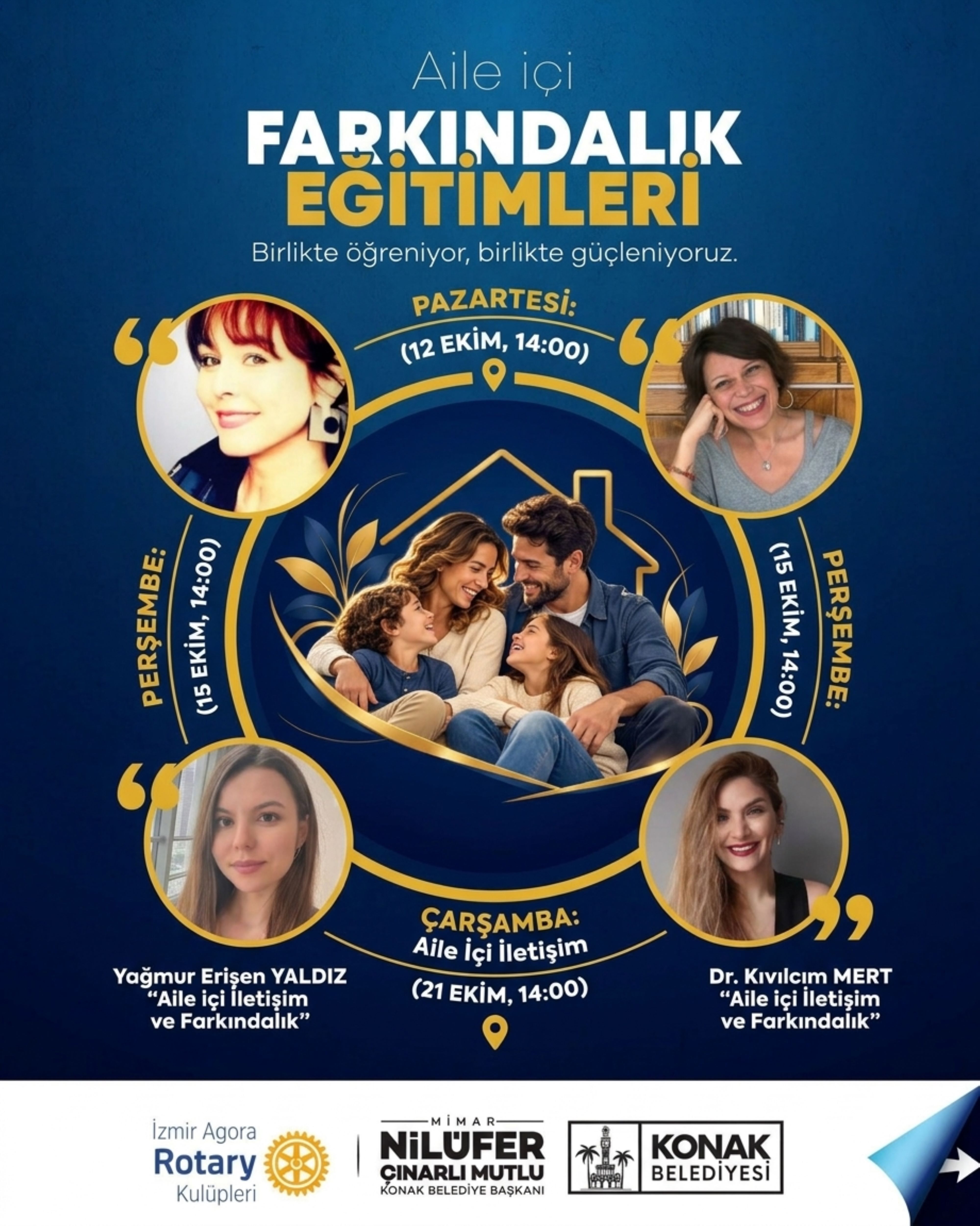 Konak Belediyesi ile Rotary Bölge 2440 iş birliğiyle hazırlanan