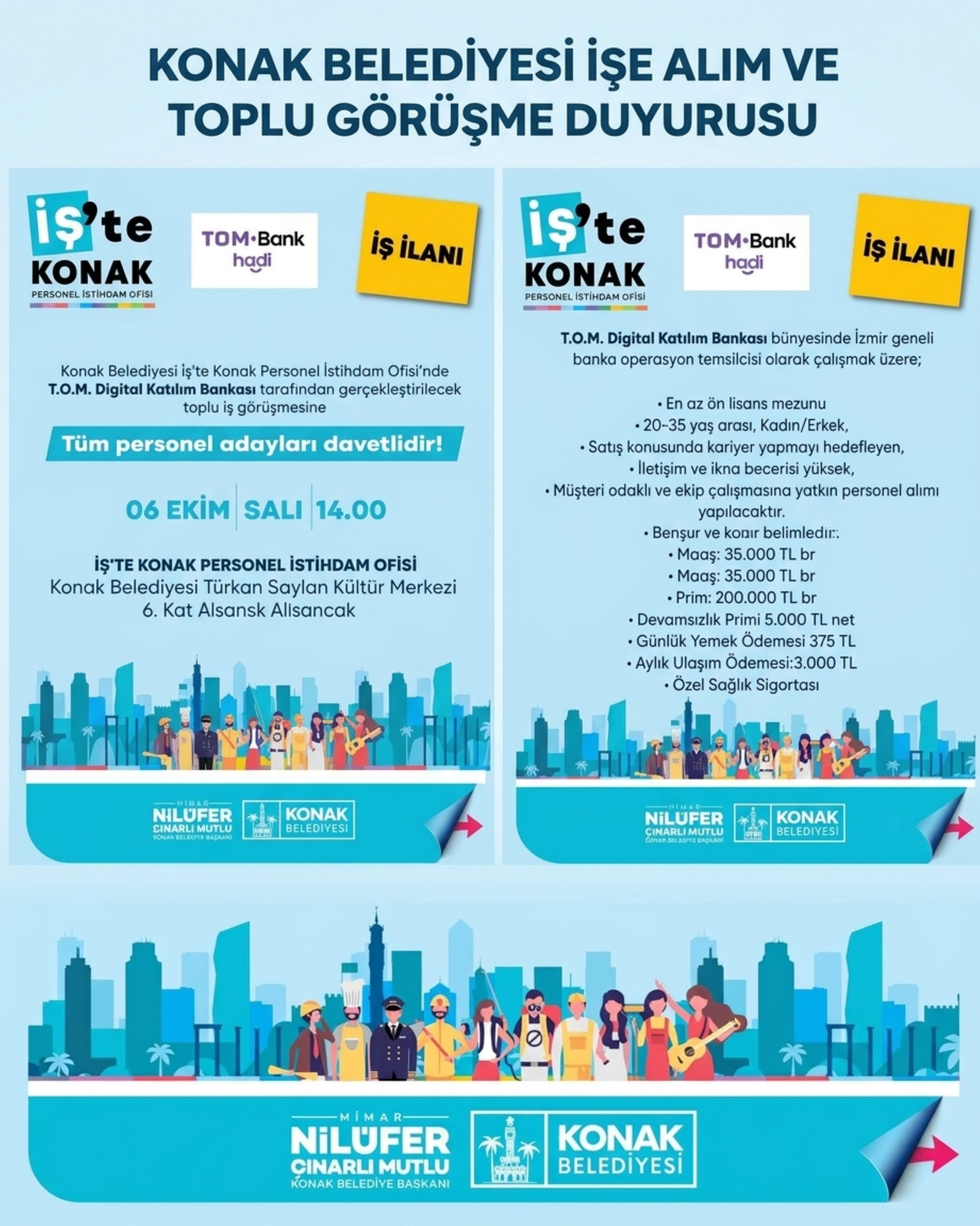 konak iş toplu iş görüşme