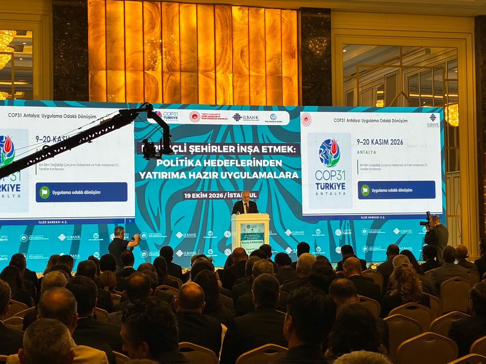 Genel Müdür Kılıç “Dirençli Şehirler İnşa Etmek” Programına Katıldı (3)