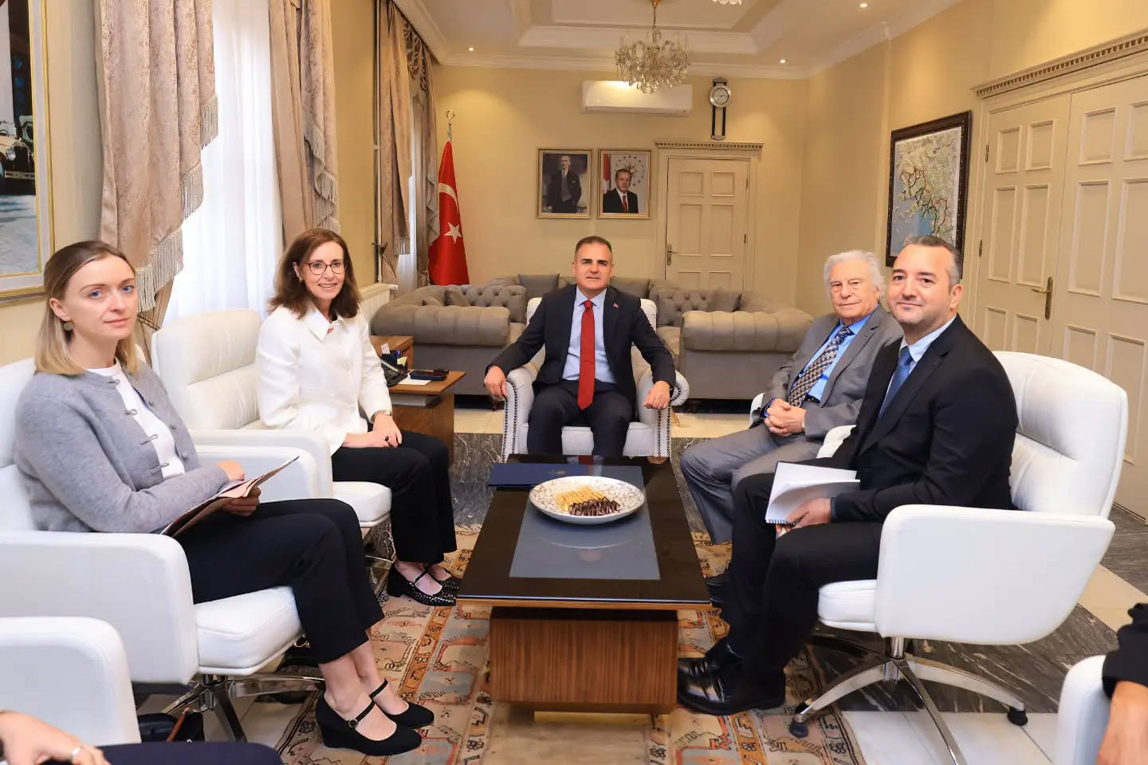 İngiltere Büyükelçisi Anderson’dan Muğla Valiliğine Ziyaret