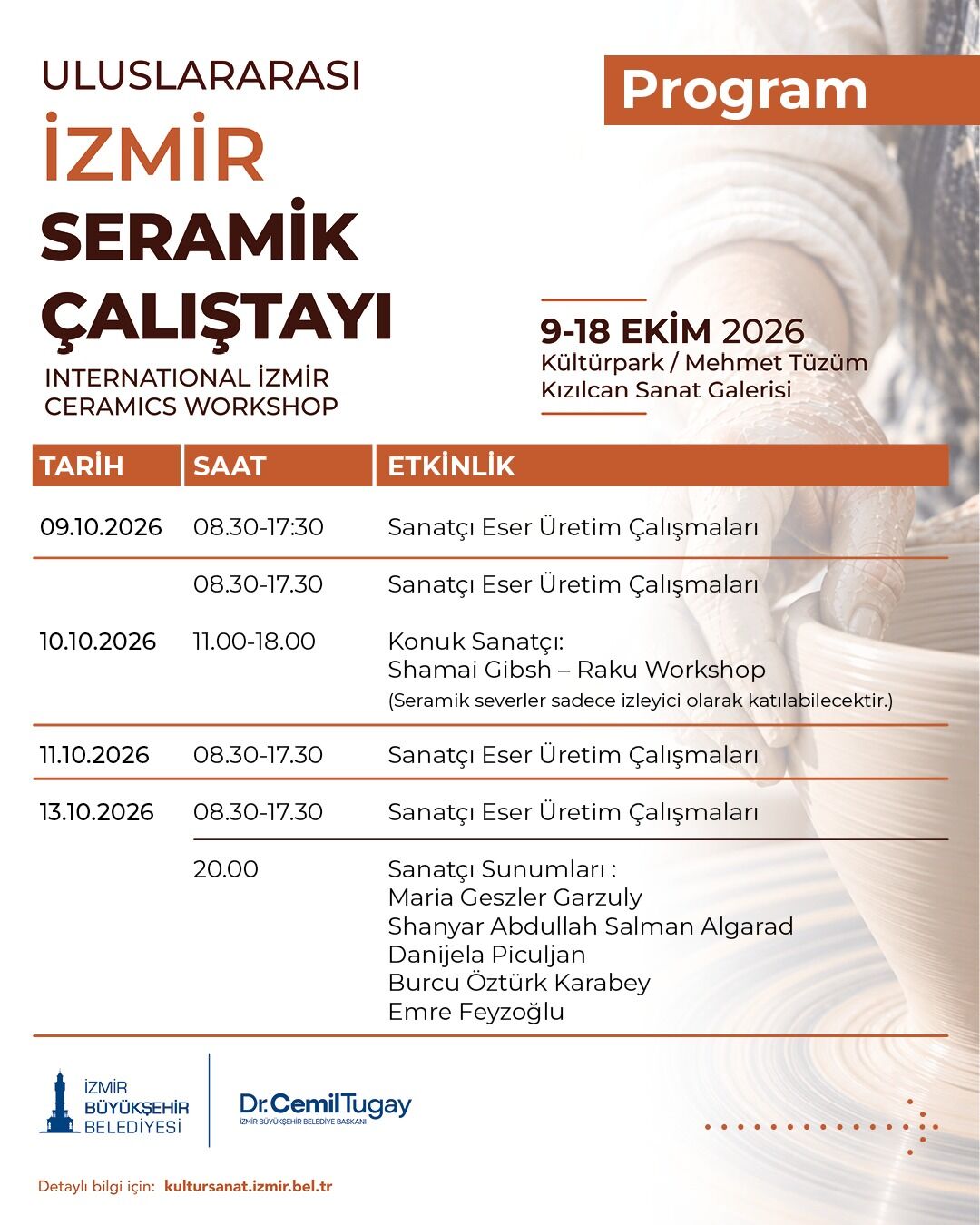 İzmir, Farklı Ülkelerden Seramik Sanatçılarını 9 18 (1)