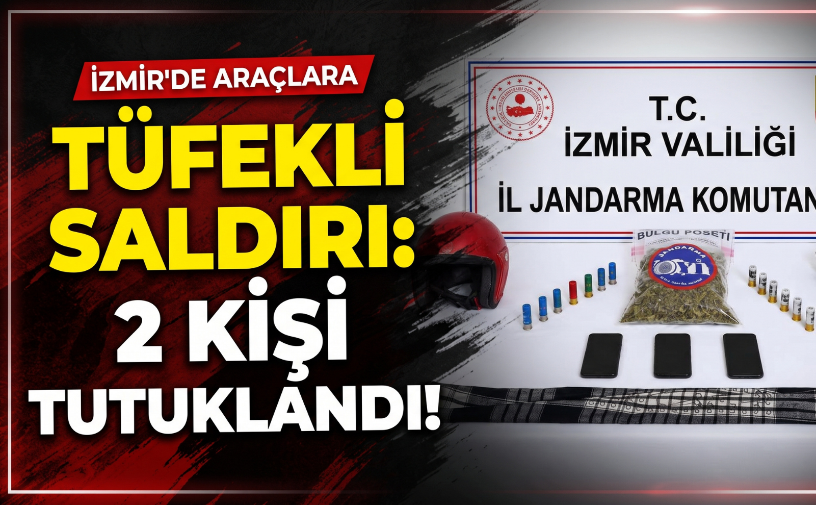Ödemiş’te husumet saldırısı: 2 tutuklama!