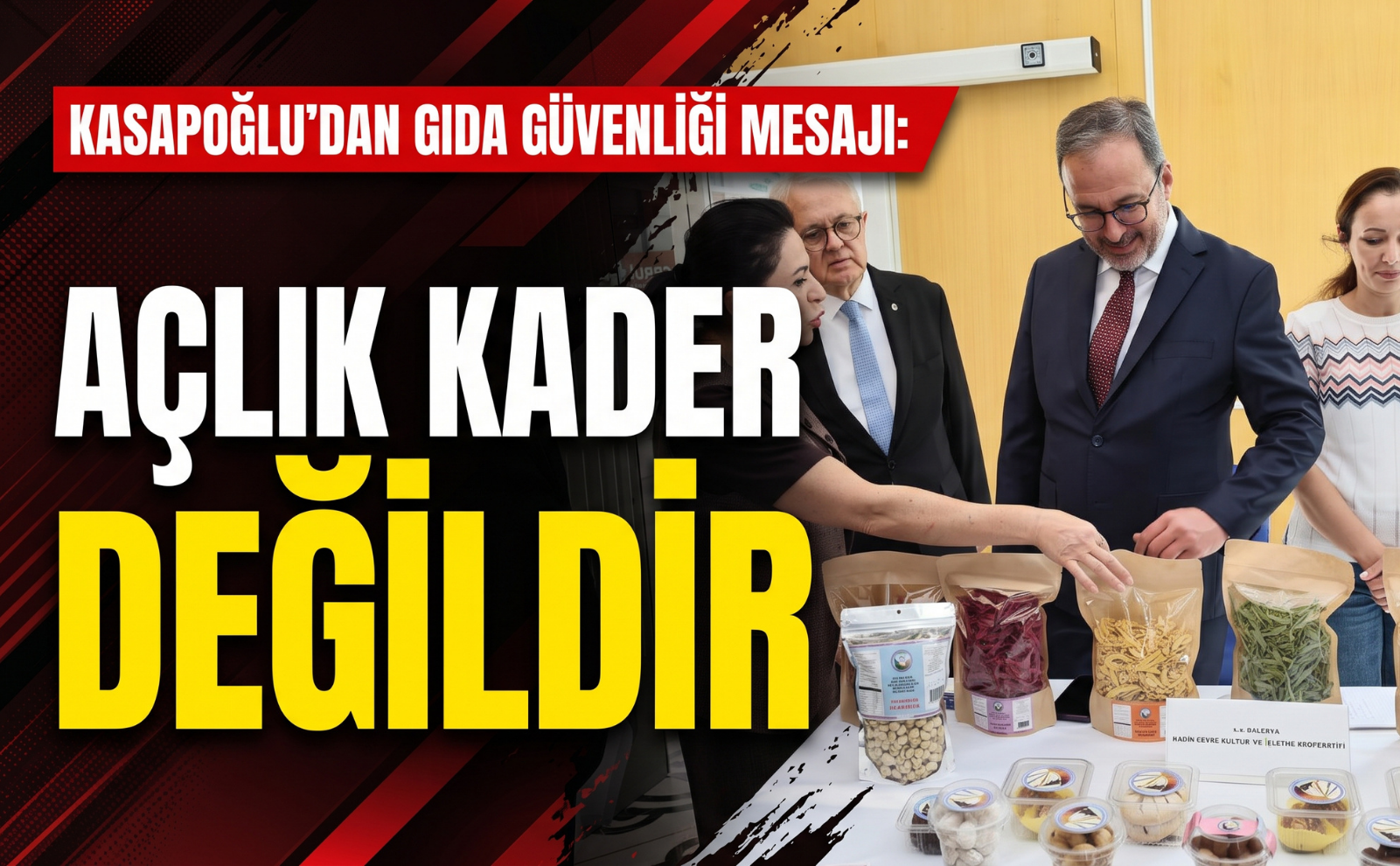 Kasapoğlu’ndan gıda güvenliği mesajı: 'Açlık kader değildir!'