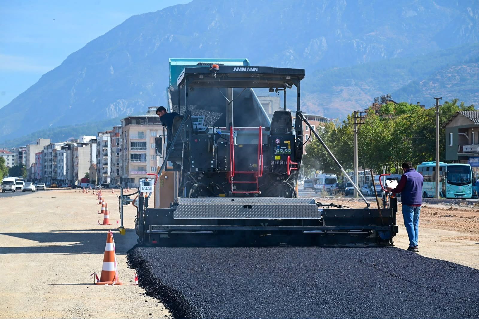Manisa Trafiğini Rahatlatacak Cider Yolu’nda Çalışmalar Sürüyor (9)