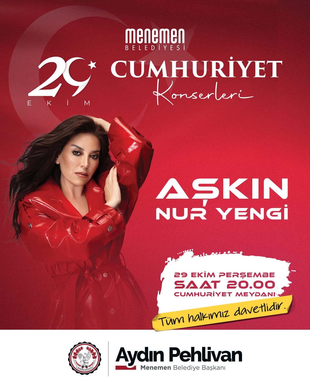 Menemen’de Cumhuriyet’in 103. Yıl Dönümü, 28 Ve 29 Ekim’de (5)