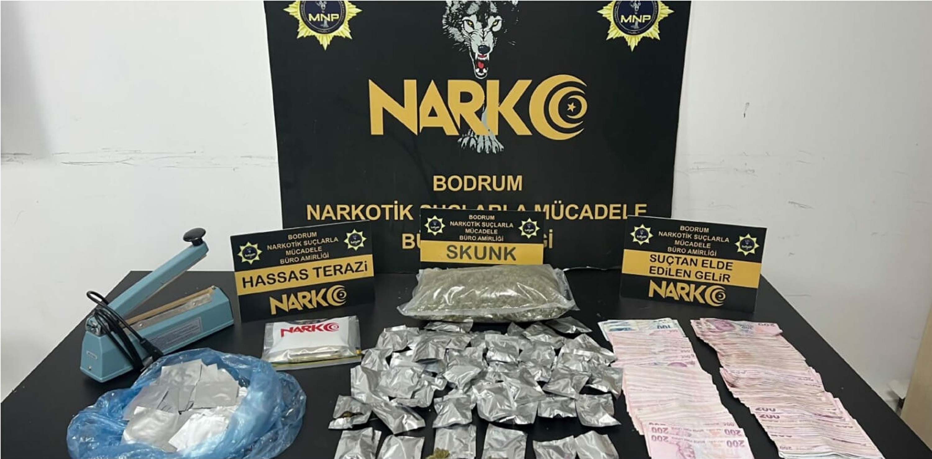 Muğla’da Yasaklı Madde Operasyonu 3 Şüpheli Tutuklandı (2)