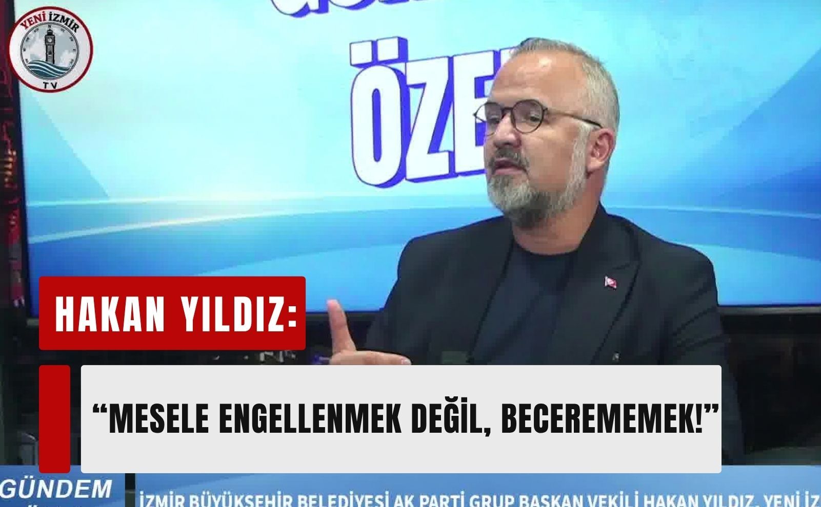 Hakan Yıldız’dan İzmir Büyükşehir’e sert çıkış