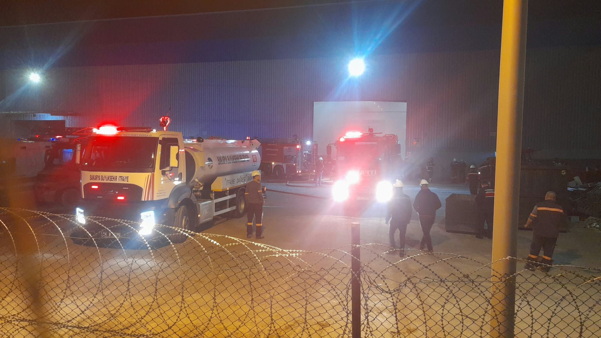 Sakarya’da Alüminyum Fabrikasında Patlama