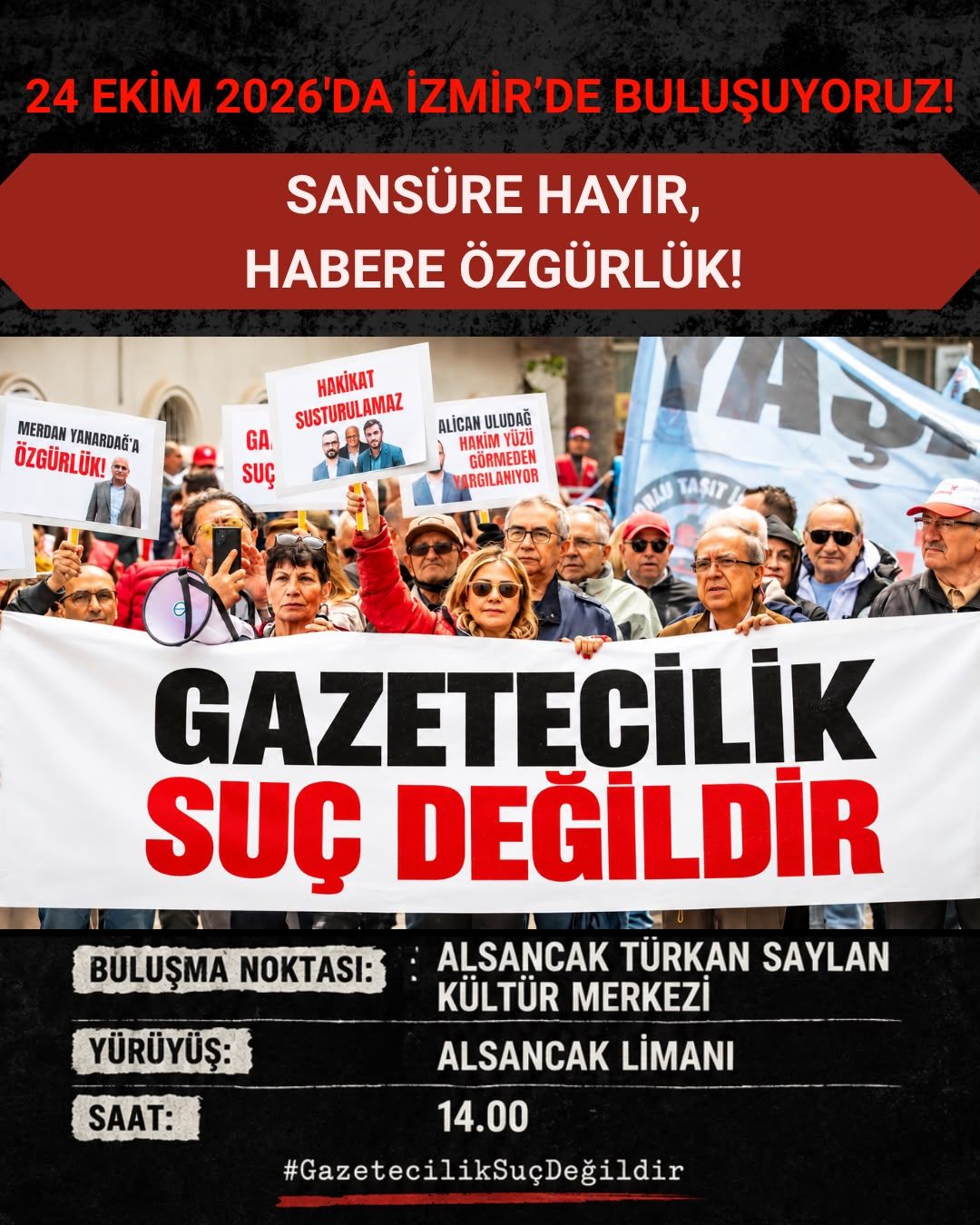 Sansüre Hayir Habere Özgürlük
