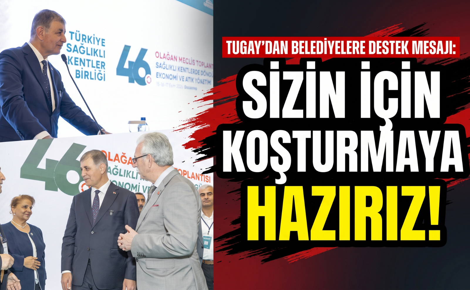 AK Partili Tugay: 'Sağlıklı kentler için birlikte çalışacağız!'