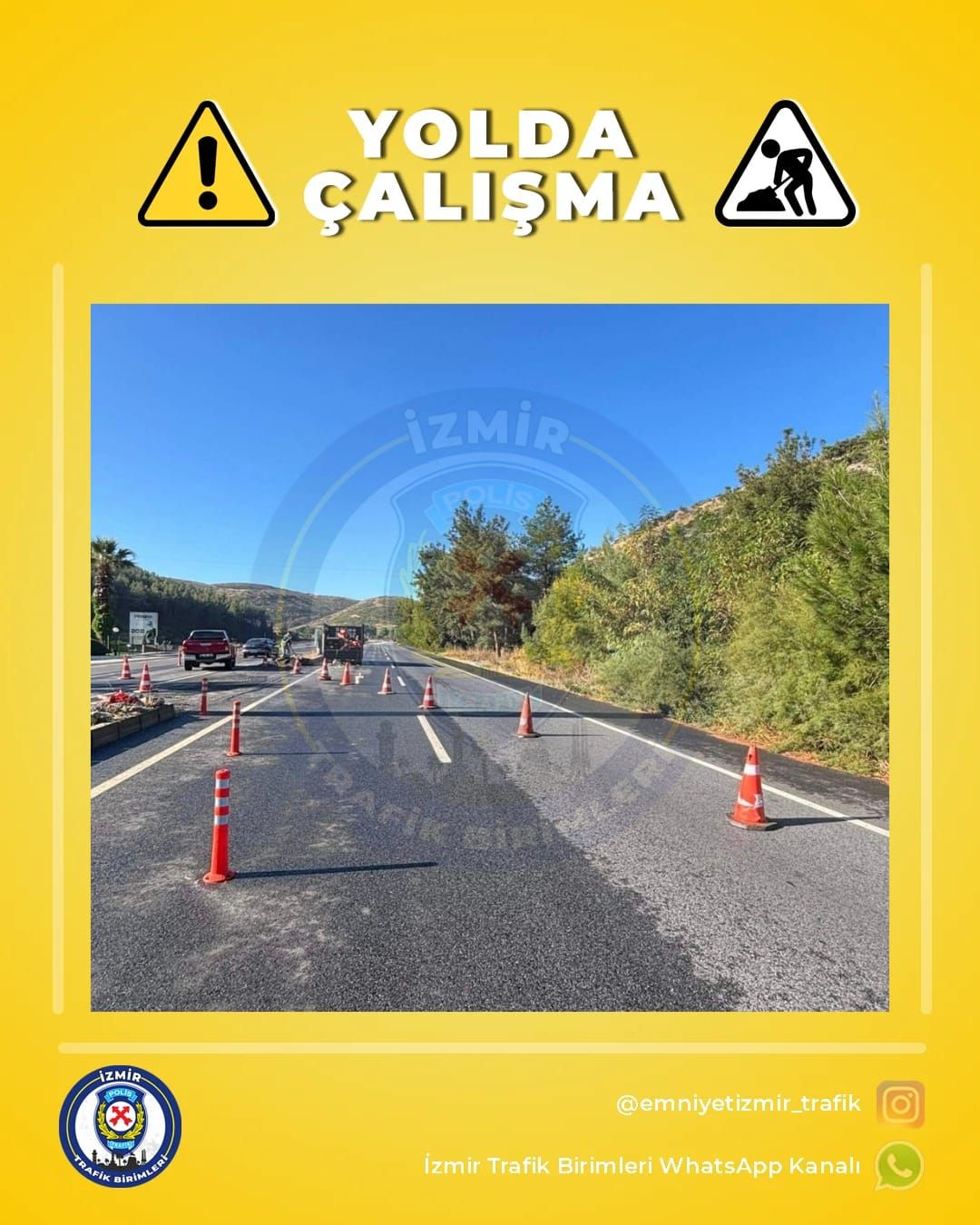 Aydın-İzmir yolunda 3 kilometrelik kesim trafiğe kapatıldı