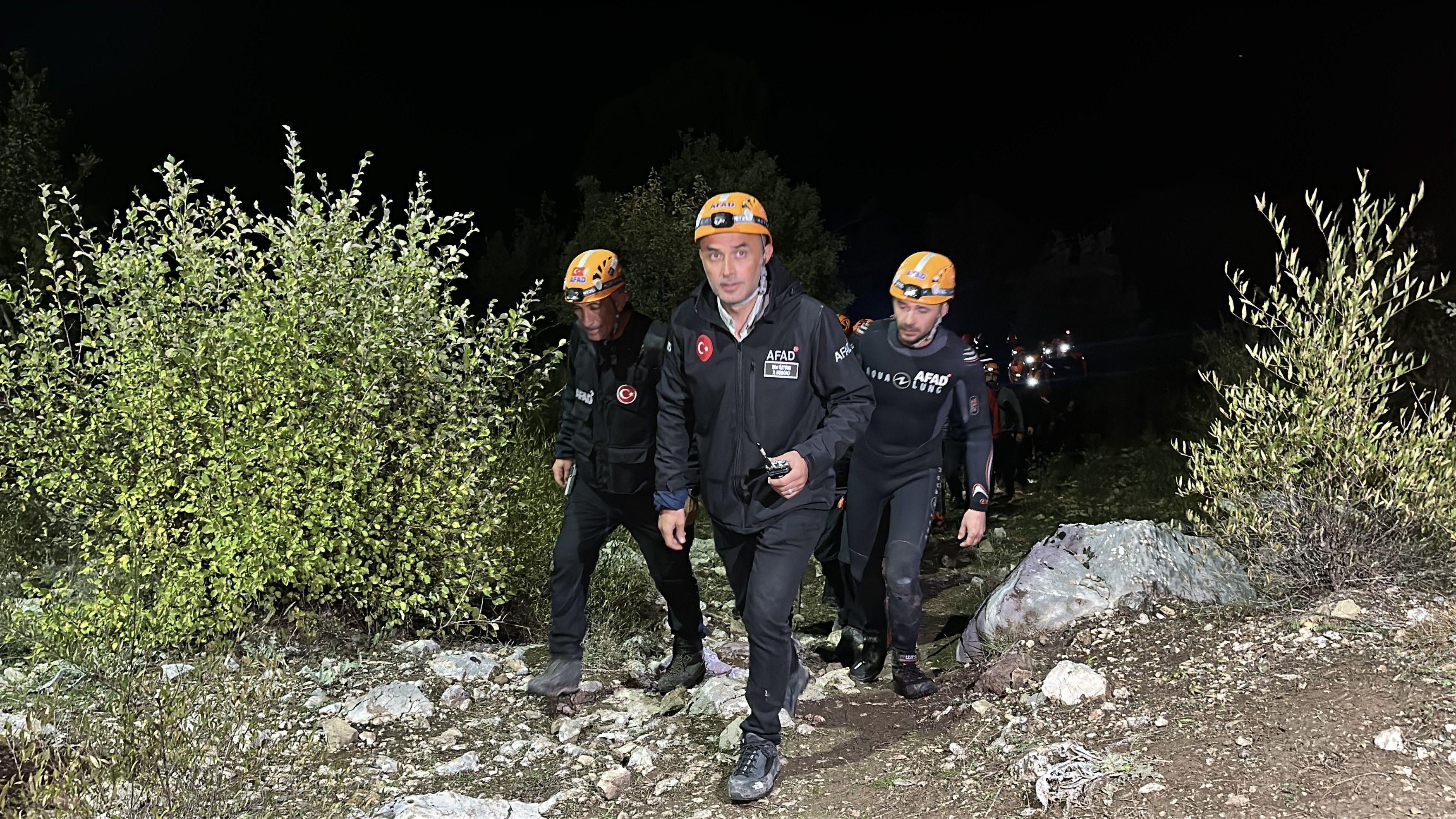 Yazılı Kanyon’da Mahsur Kalan 10 İhh Gönüllüsü Kurtarıldı (2)
